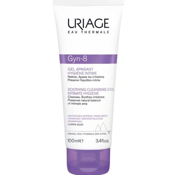 Uriage GYN-8 nyugtató intim mosakodó gél pH8 100ml