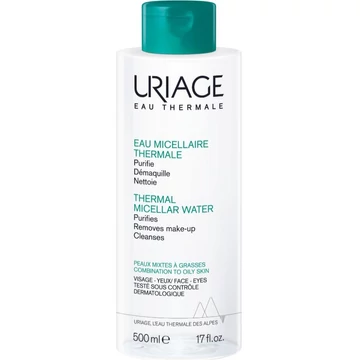 Uriage Termál micellás arc- és sminklemosó zsíros/kombinált bőrre 250ml
