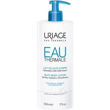 Uriage SILKY BODY Hyaluronsavas testápoló tej 500ml