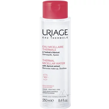 Uriage Termál micellás arc- és sminklemosó érzékeny, kipirosodó bőrre 250ml
