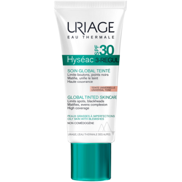 Uriage HYSÉAC 3-REGUL színezett krém SPF30 40ml