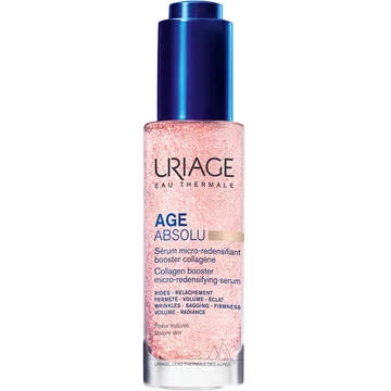 Uriage Age Absolu Börtömörséget fokozó ránctalanító kollagén booster 30ml
