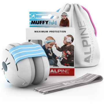Alpine Muffy Baby Hallásvédelem csecsemőknek - kék
