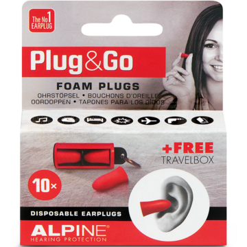Alpine Plug&amp;Go Általános füldugó kulcstartós tárolóval