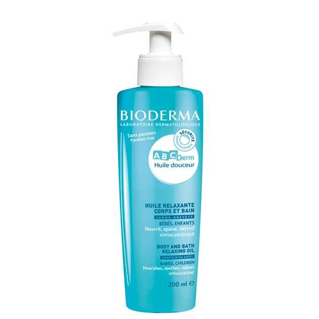 Bioderma ABC Derm Relaxáló- és fürdőolaj 200ml