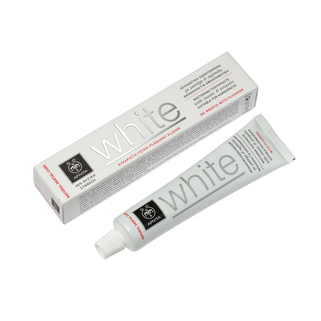 APIVITA NATURAL DENTAL CARE White fogkrém 75ml