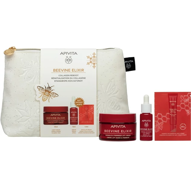 APIVITA BEEVINE ELIXIR  LIGHT Ránctalanító neszesszer