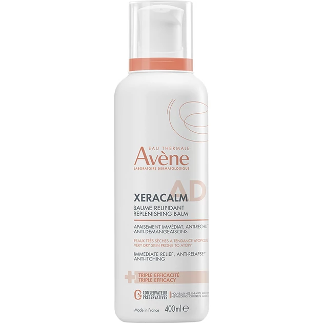 AVÉNE XERACALM AD Lipidpótló Regeneráló Balzsam 400ML 