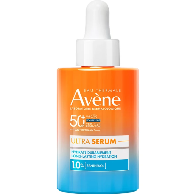 AVÉNE SUNCARE ULTRA SERUM Fényvédő Hidratáló Szérum SPF50+  30ML 