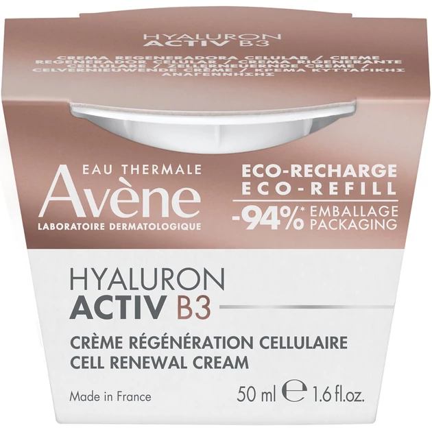 AVÉNE HYALURON ACTIV B3 Nappali Krém UTÁNTÖLTŐ 50ML