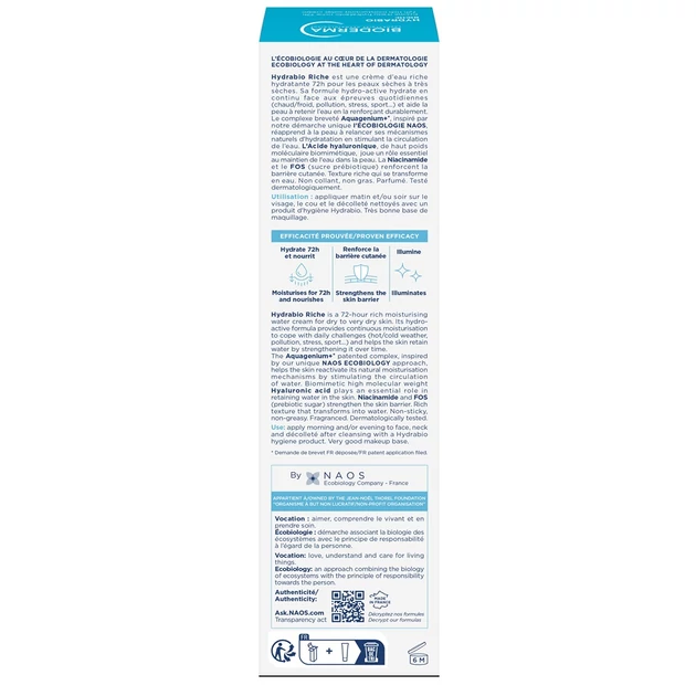 Bioderma Hydrabio krém 40ml