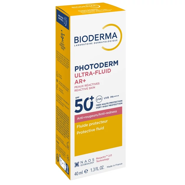 Bioderma Photoderm AR+ Ultra-fluid fényvédő rosaceás bőrre SPF50+ 40ml