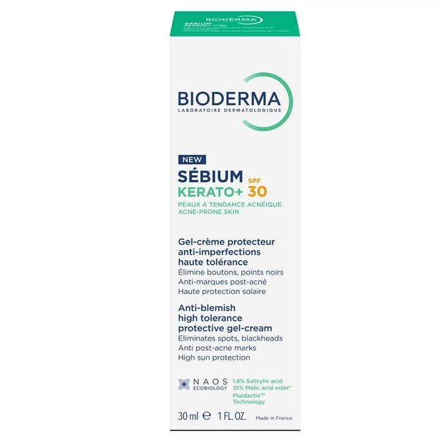 Bioderma Sébium Kerato+ gél-krém SPF30 30ml