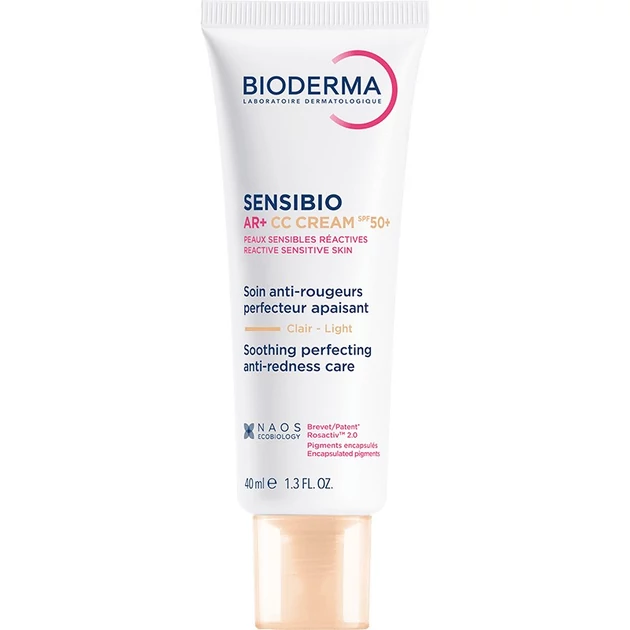 Bioderma Sensibio AR+ CC krém SPF50+ 40ml