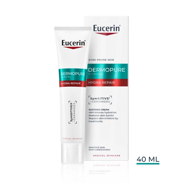 Eucerin DermoPure Clinical Hydra Repair - Bőrnyugtató krém 50ml