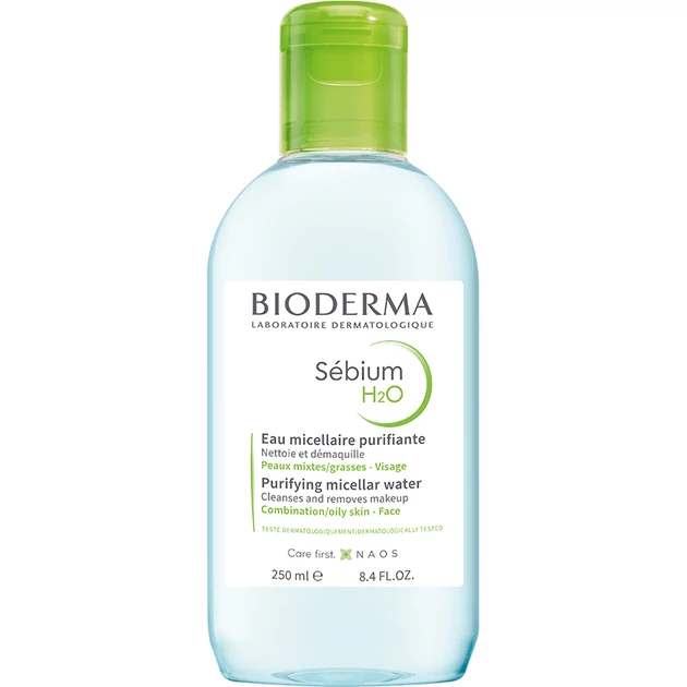 Bioderma Sébium H2O arc- és sminklemosó 250ml