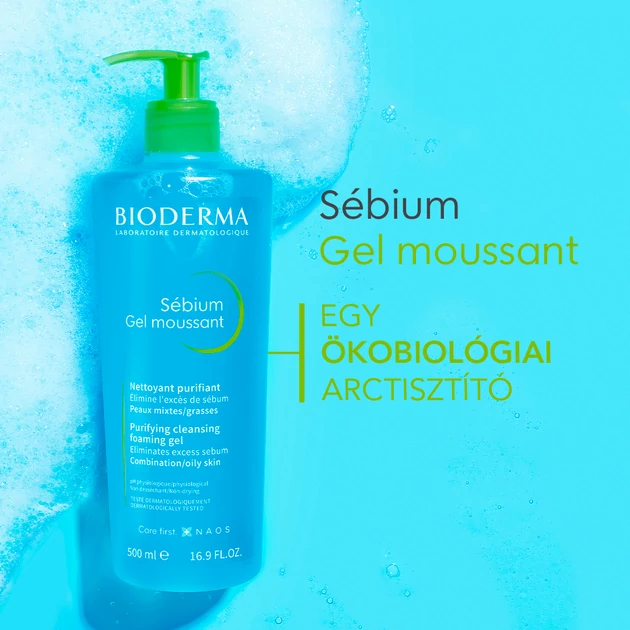 Bioderma Sébium Moussant habzó gél 500ml