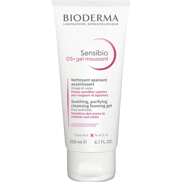 Bioderma Sensibio DS+ habzó gél 200ml
