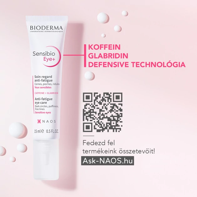 Bioderma Sensibio Eye+ Szemkörnyékápoló kérm 15ml