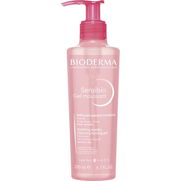 Bioderma Sensibio Gél moussant habzó gél 200ml