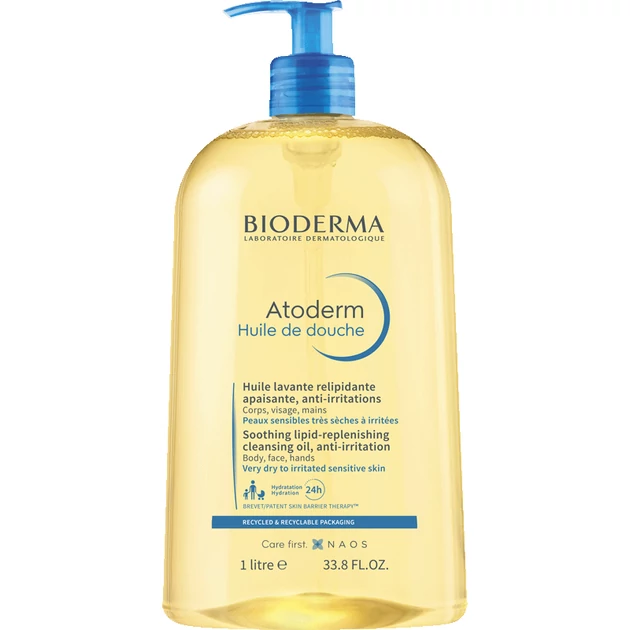 Bioderma Atoderm Olajtusfürdő újratölthető 1L