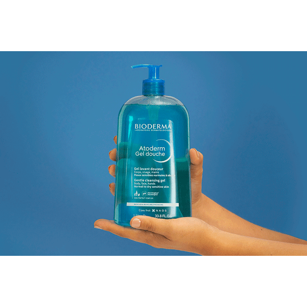 Bioderma Atoderm Tusfürdő újratölthető 1L