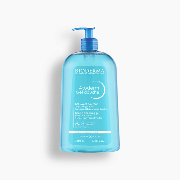 Bioderma Atoderm Tusfürdő újratölthető 1L