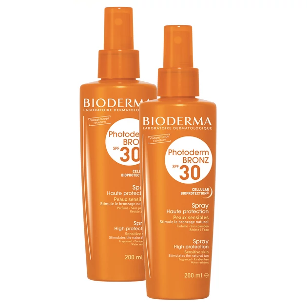 Bioderma Photoderm Bronz Spray SPF30/UVA16 1+1 DUO PACK 200+200ml