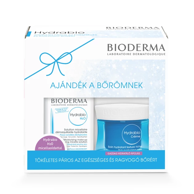 Bioderma Hydrabio krém Tavaszi arcápoló csomag vízhiányos bőrre
