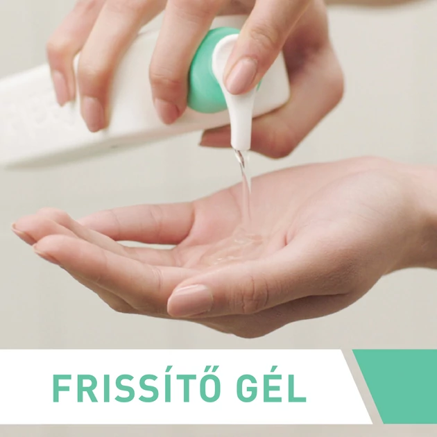 CeraVe Habzó tisztító gél normál és zsíros bőrre