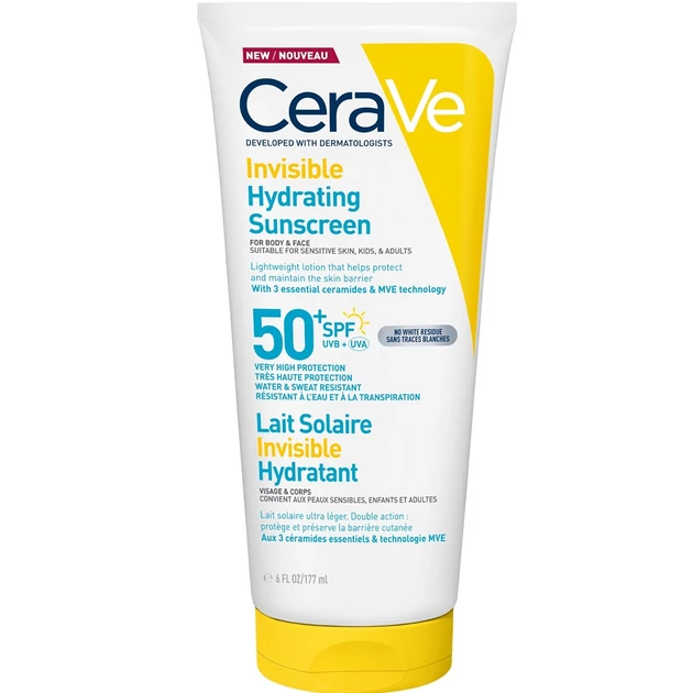 CeraVe Hidratáló fényvédő arcra és testre SPF50 177ml