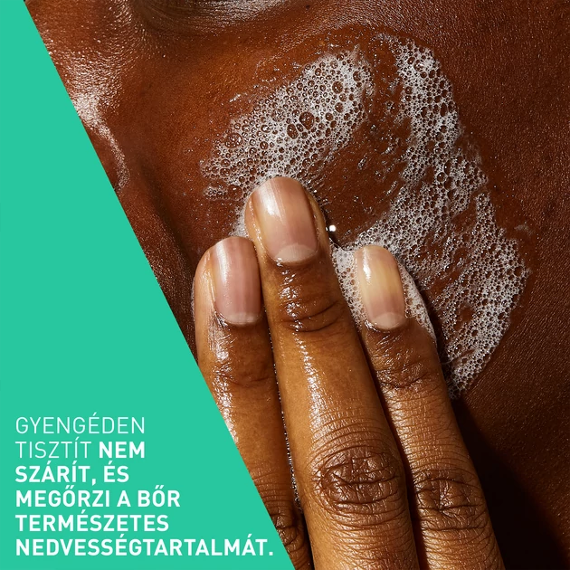 CeraVe Habzó tisztító gél normál és zsíros bőrre utántöltő 473ml