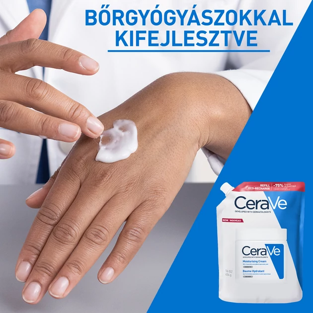 CeraVe Hidratáló testápoló krém utántöltő 453g
