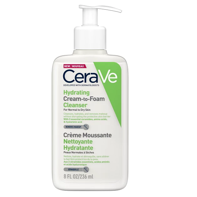 CeraVe Habzó krémtisztító 236ml