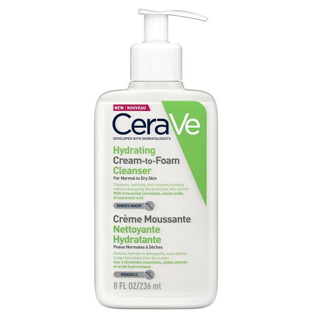 CeraVe Habzó krémtisztító 236ml