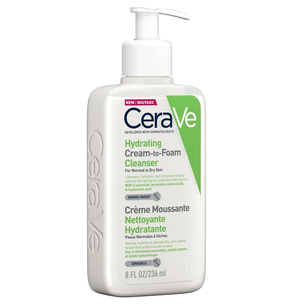 CeraVe Habzó krémtisztító 236ml