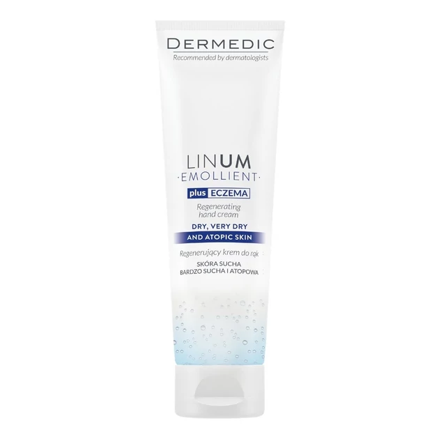 Dermedic Linum Emolient Regeneráló kézápoló krém 100g