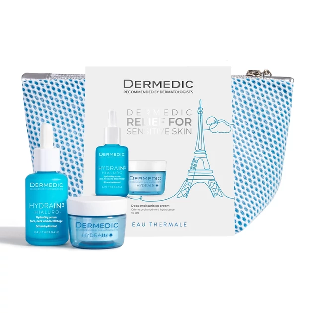 Dermedic Hydrain³ Nappali Szépségcsomag