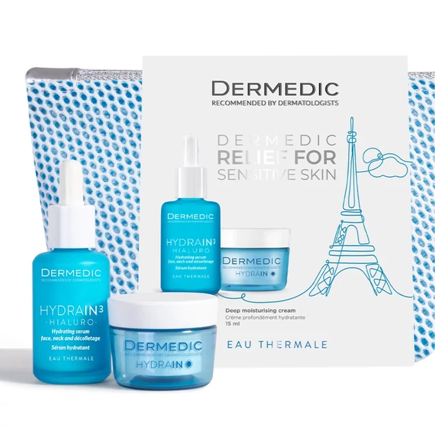 Dermedic Hydrain³ Exkluzív Hidratáló szett szérummal (30ml+15ml)