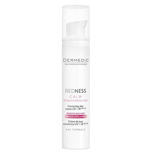 Dermedic Redness Bőrpírt korrigáló nappali krém SPF 20 + IR 40g