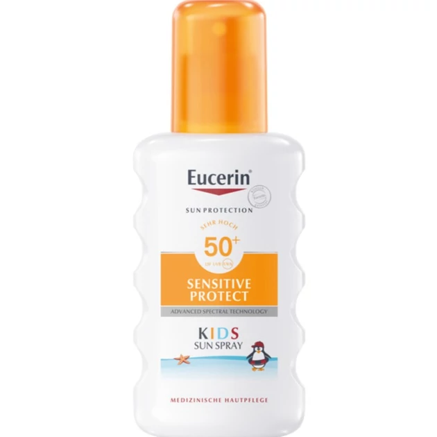 Eucerin Sun Sensitive Protect Gyermek napozó spray SPF50+ 200ml