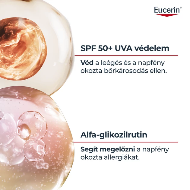 Eucerin Sun Allergy Protect Napallergia elleni krém-gél SPF50+ 200ml