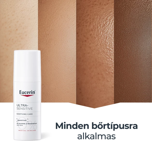 Eucerin UltraSensitive arcápoló száraz bőrre 50ml