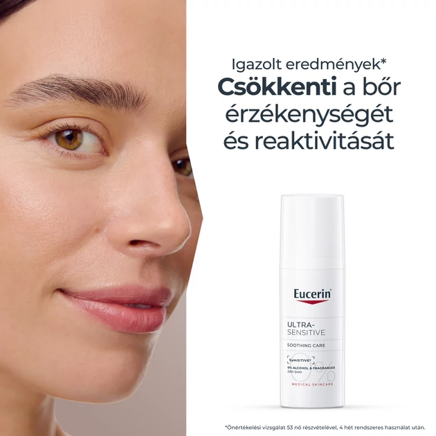 Eucerin UltraSensitive arcápoló száraz bőrre 50ml