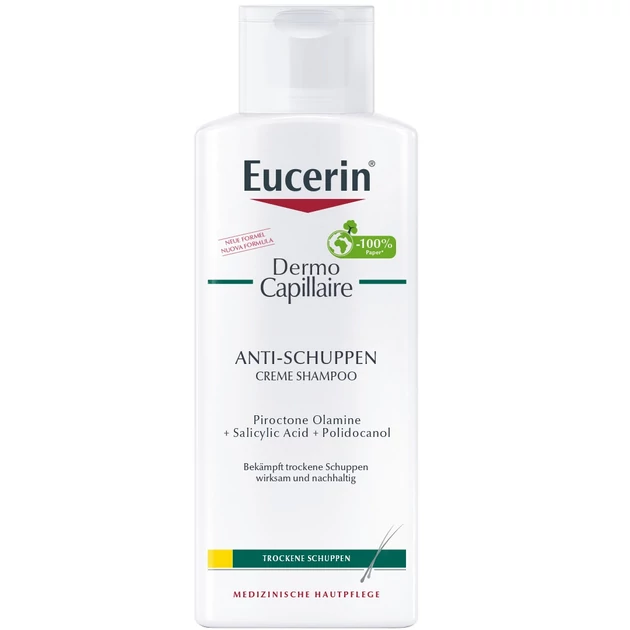 Eucerin DermoCapillaire Korpásodás elleni sampon száraz korpára 250ml