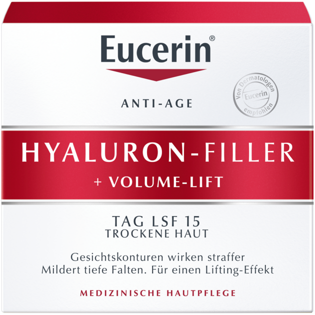 Eucerin Hyaluron-Filler + Volume-Lift Bőrfeszesítő nappali arckrém száraz bőrre 50ml