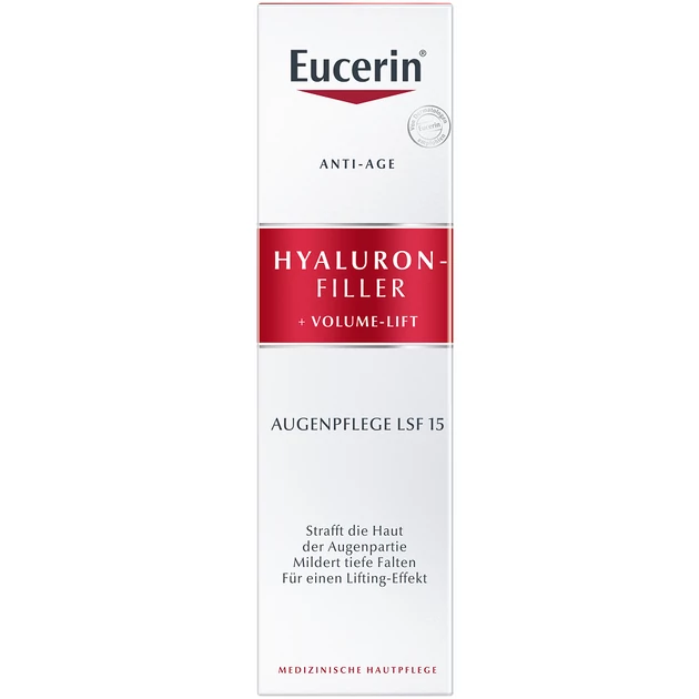 Eucerin Hyaluron-Filler + Volume-Lift Bőrfeszesítő szemránckrém 15ml