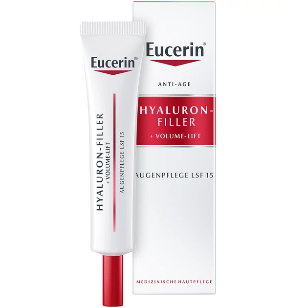 Eucerin Hyaluron-Filler + Volume-Lift Bőrfeszesítő szemránckrém 15ml