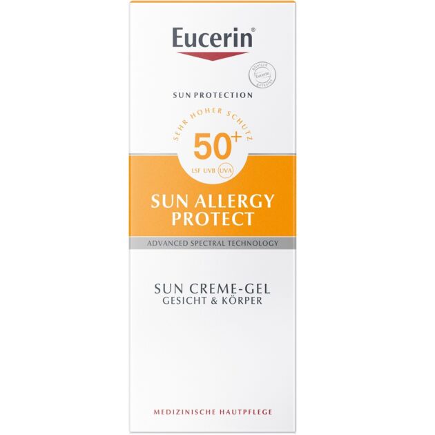 Eucerin Sun Allergy Protect Napallergia elleni krém-gél SPF50 150ml