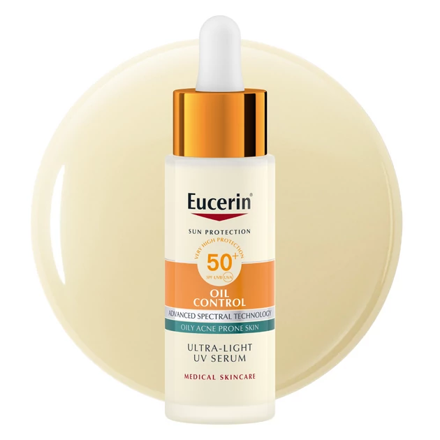 Eucerin Sun Oil Control Nappali UV Szérum arcra SPF50+ 30ml